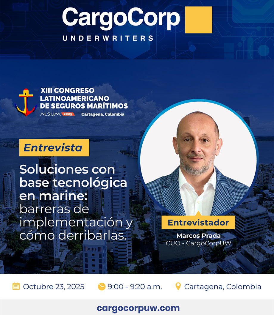 CargoCorp Congreso Seguros Marítimos